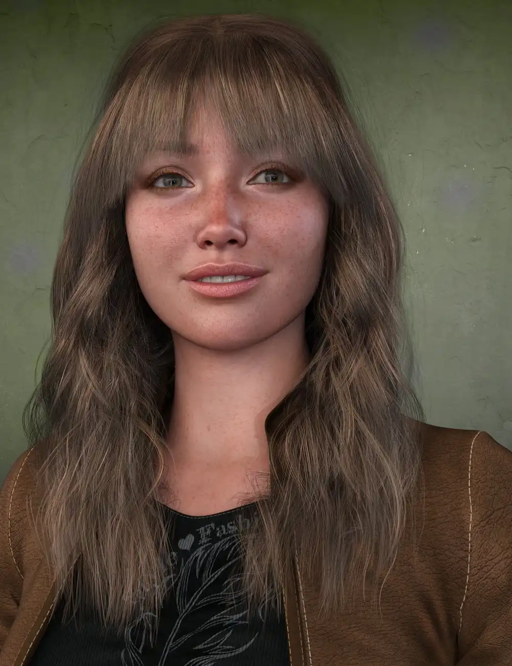 dForce Emberlynn Hair for Genesis 9_DAZ3D下载站