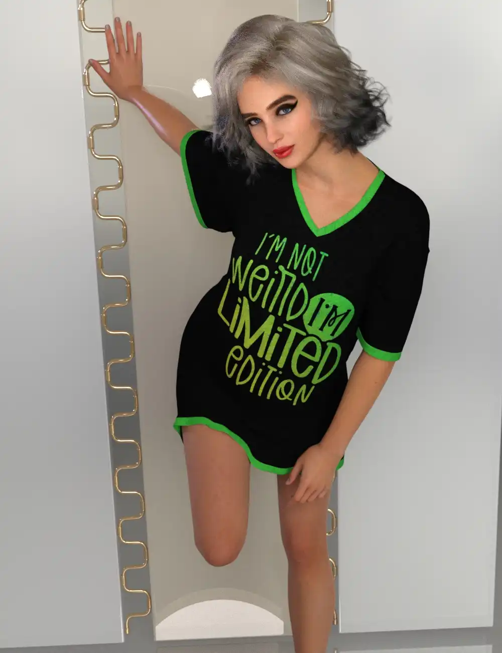dForce Lazy Leisure Genesis 9_DAZ3D下载站