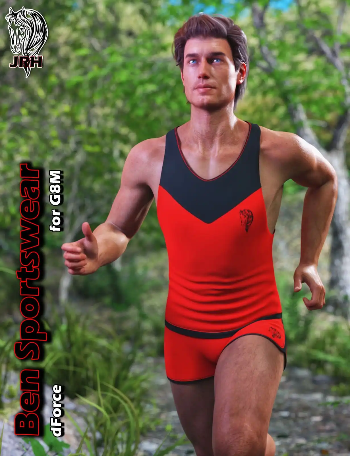 JRH dForce Ben Sportswear for G8M_DAZ3DDL