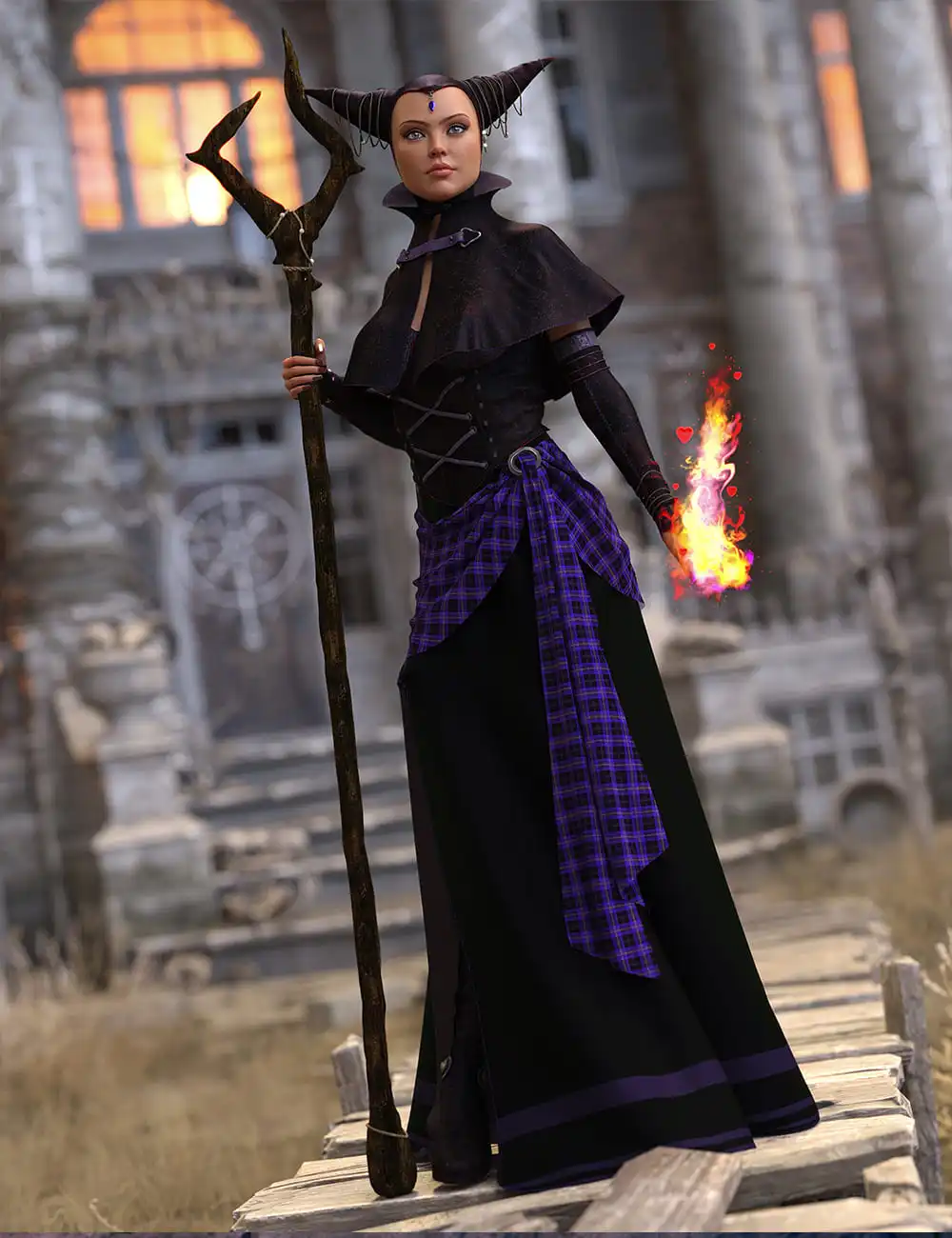 ND dForce Zaerinn for Genesis 8.1 Female_DAZ3DDL