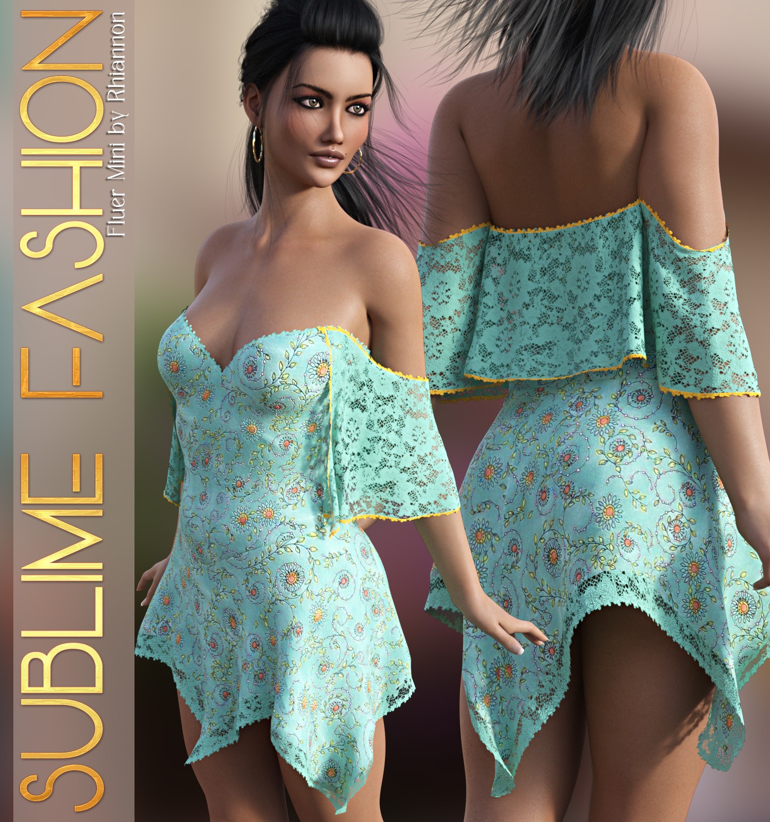 Sublime Fashion for Fleur Mini_DAZ3D下载站
