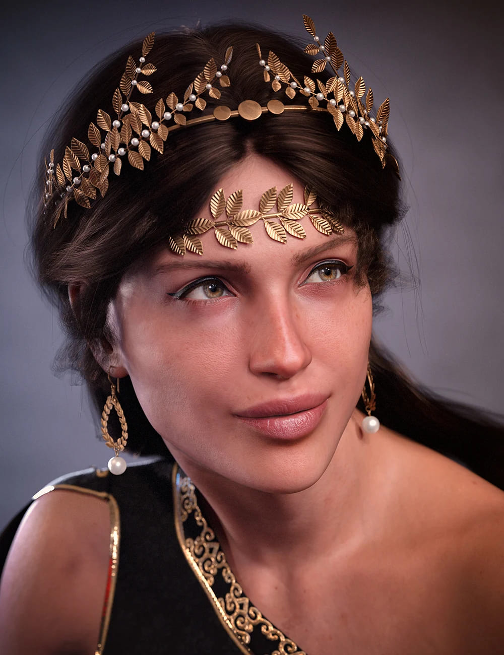 TF Olympia Jewelry Set for Genesis 9_DAZ3D下载站