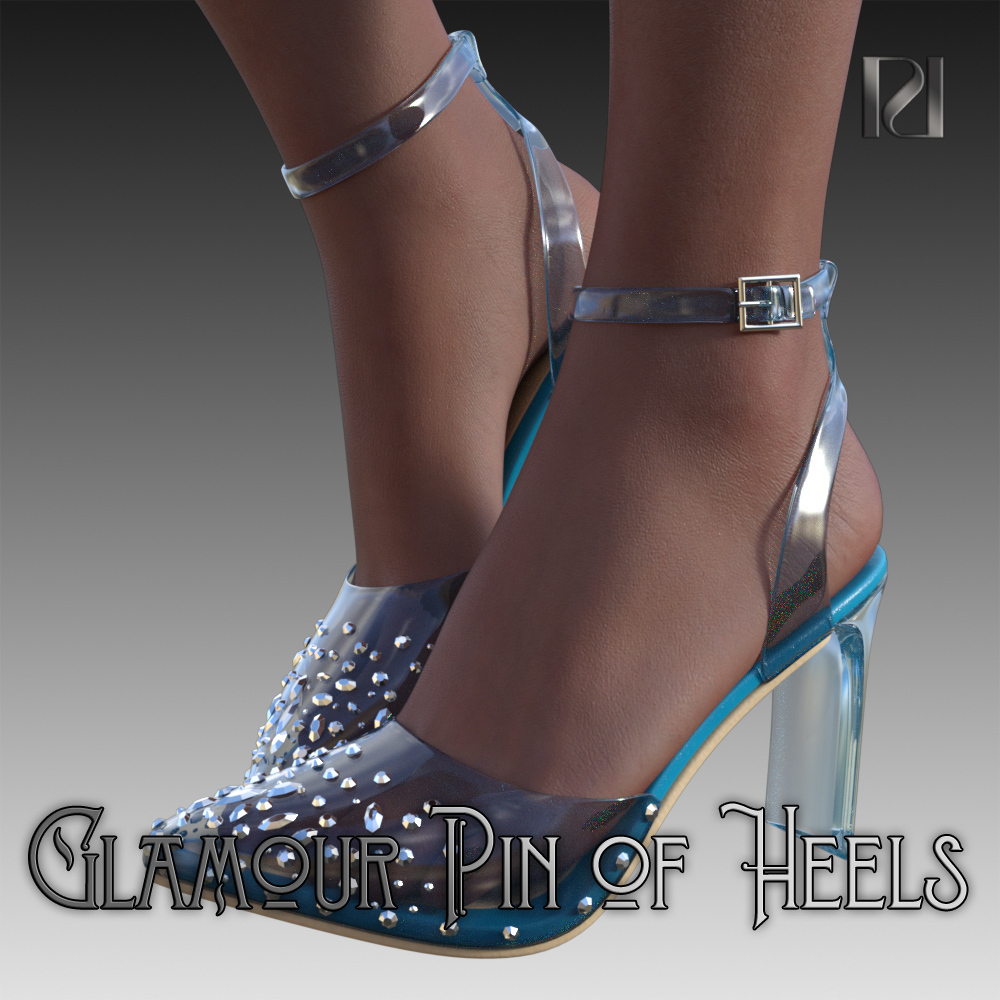 Glamour Pin of Heels 15 G9_DAZ3D下载站