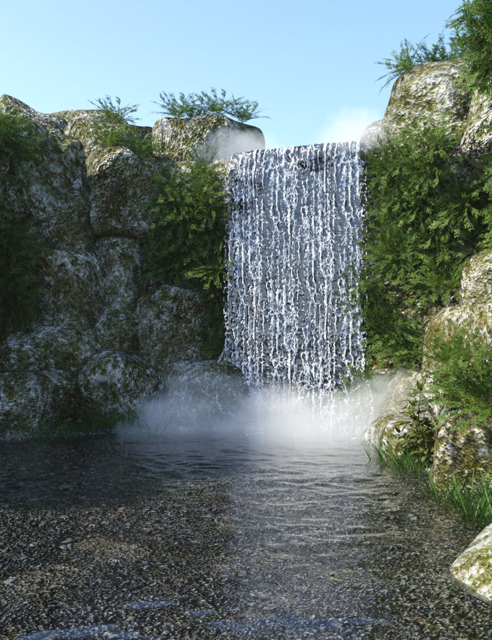 My Rock Wall_DAZ3D下载站