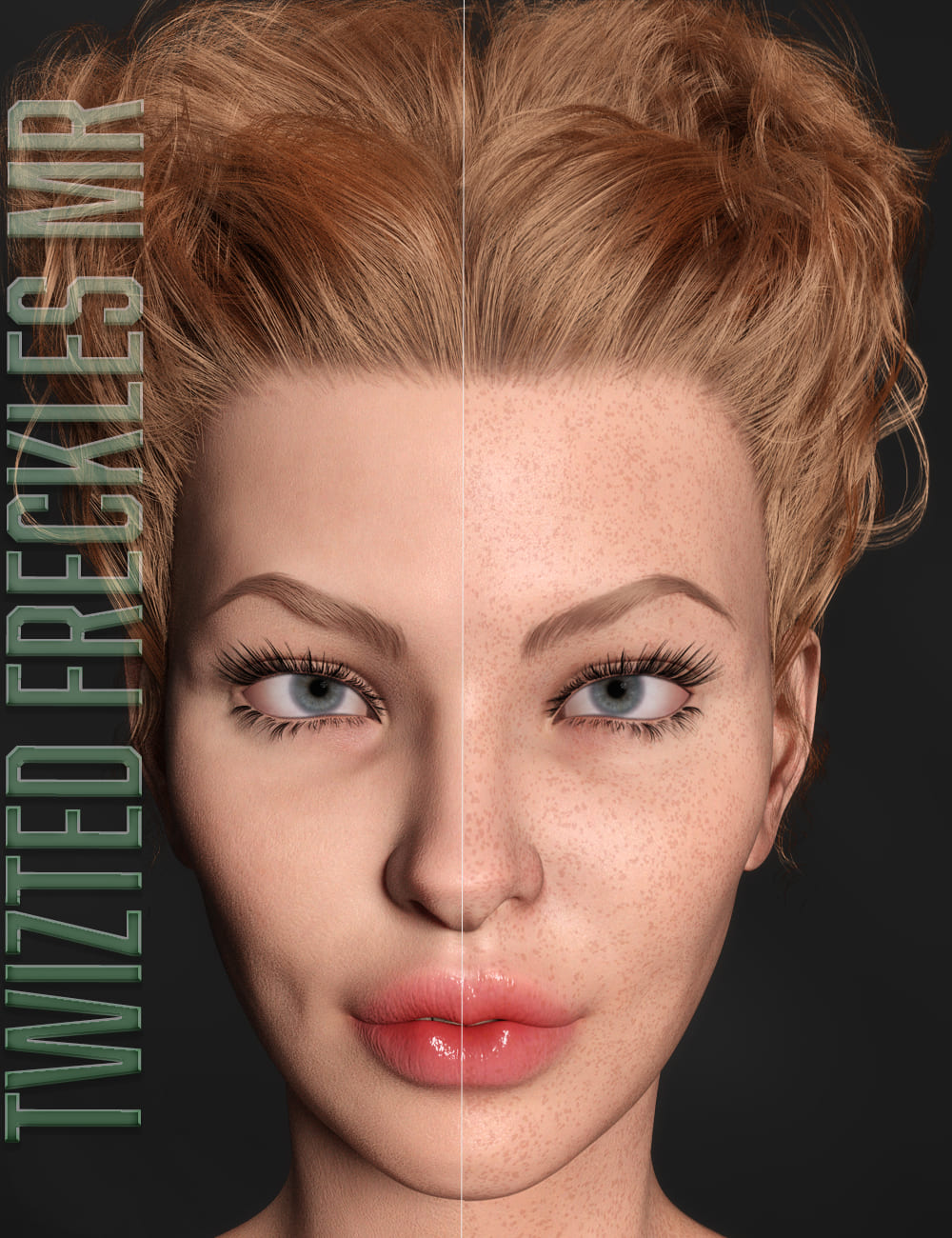 Twizted Freckles MR for Genesis 8.1 Males and Females_DAZ3D下载站