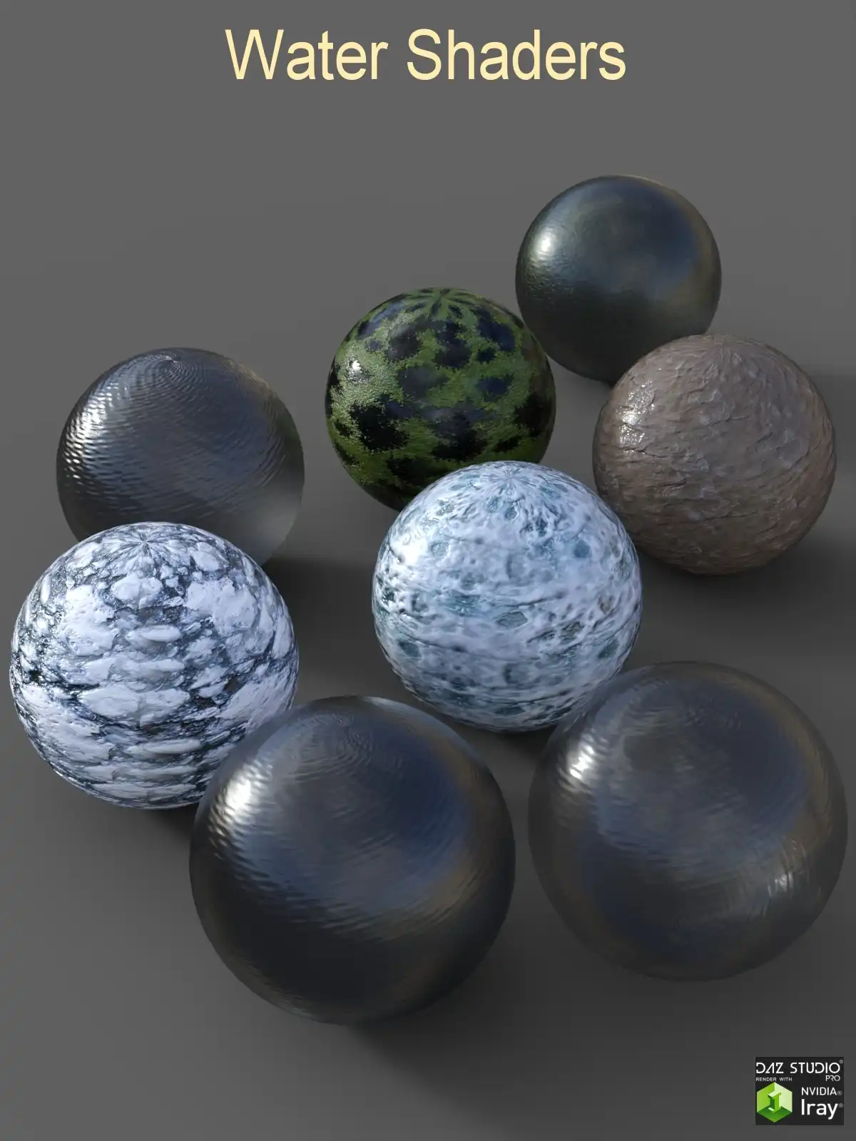 Water Shaders_DAZ3DDL