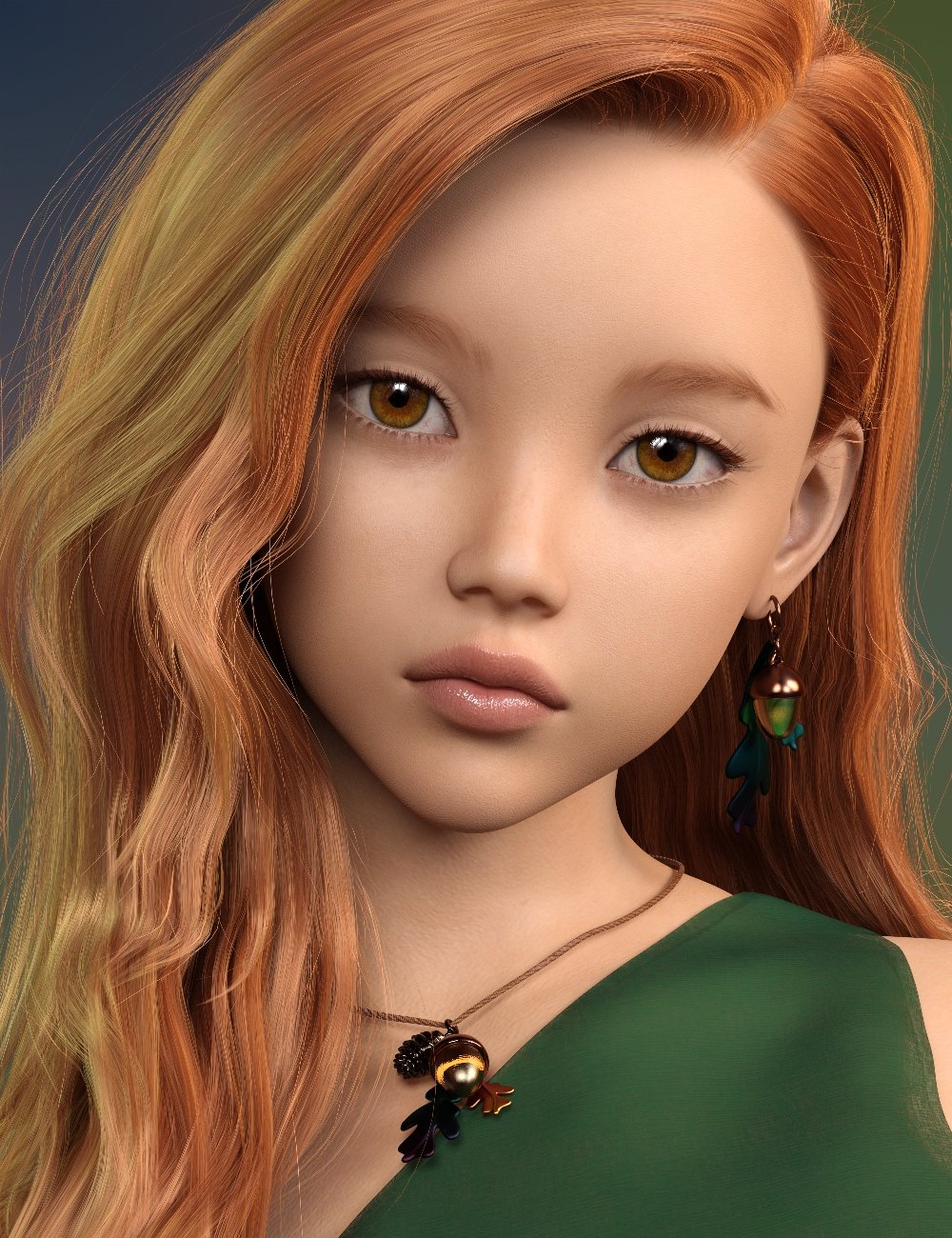 Muun Human and Elf for Genesis 8.1 Female_DAZ3D下载站
