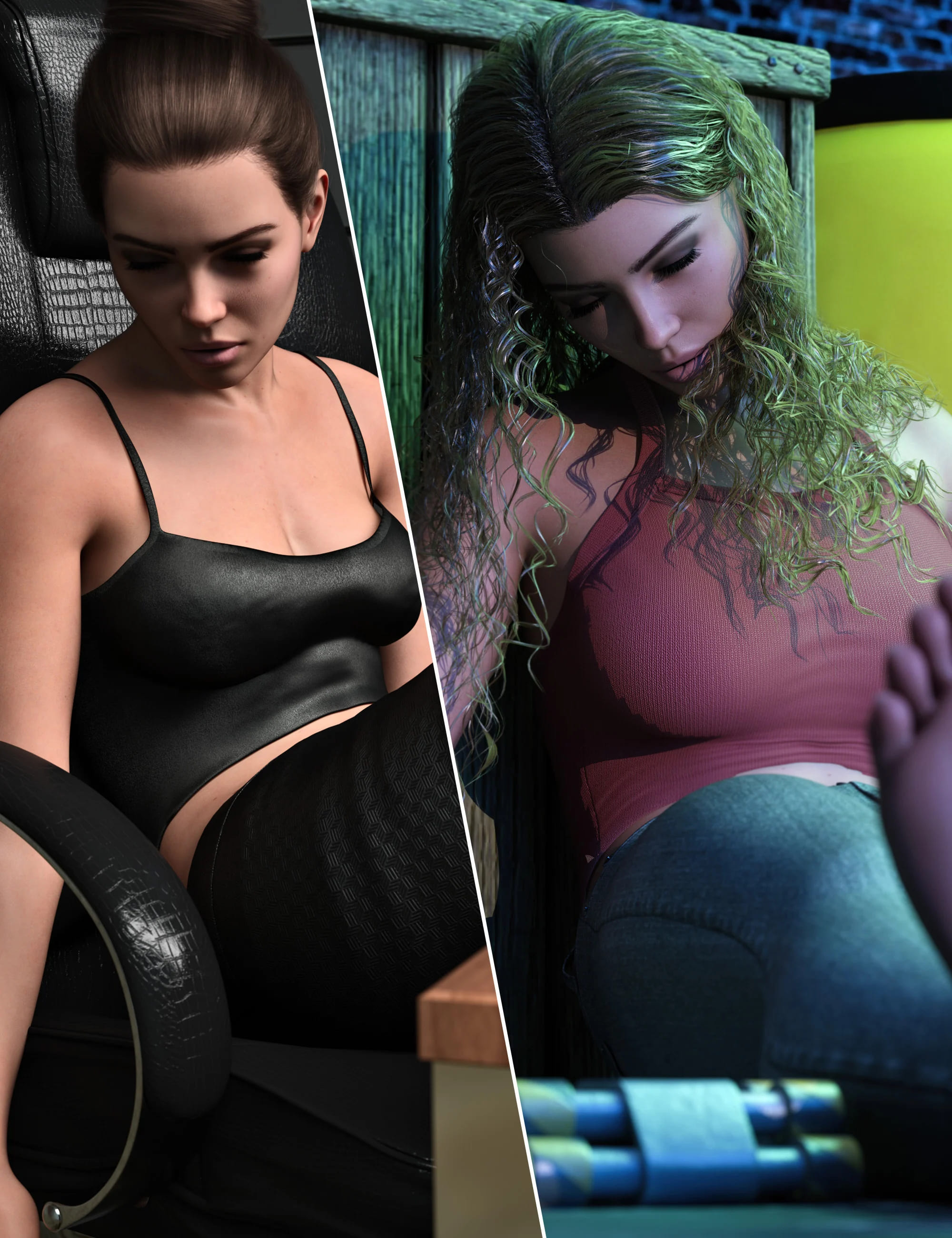Z Deadly and Lethal Utility Pose Collection for Genesis 9 and 8 Female_DAZ3DDL
