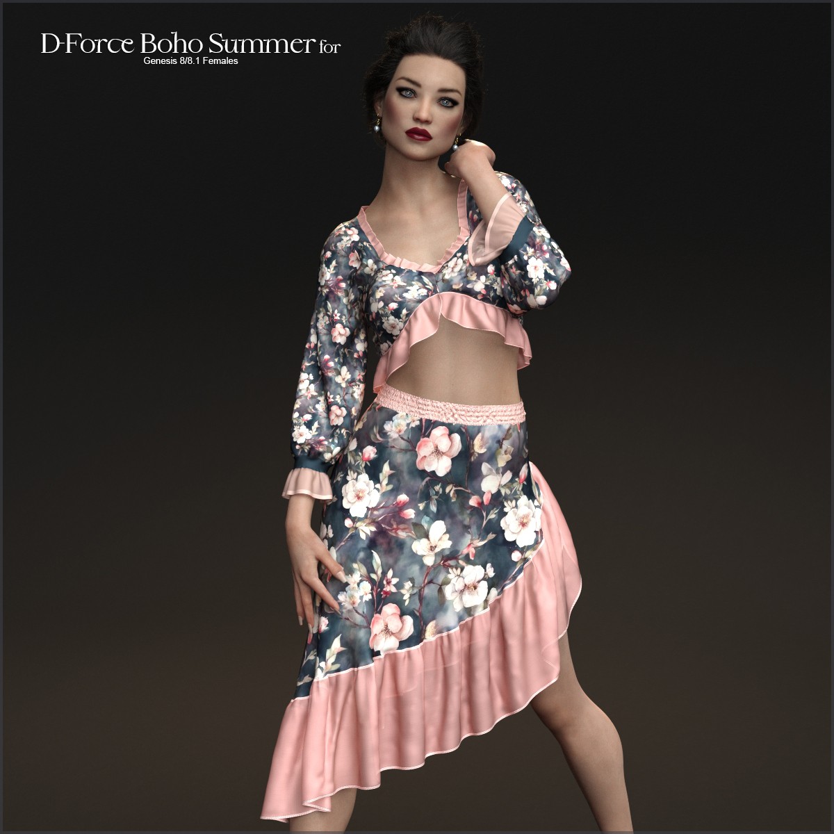 D-Force Boho Summer for G8F and G8.1F_DAZ3DDL