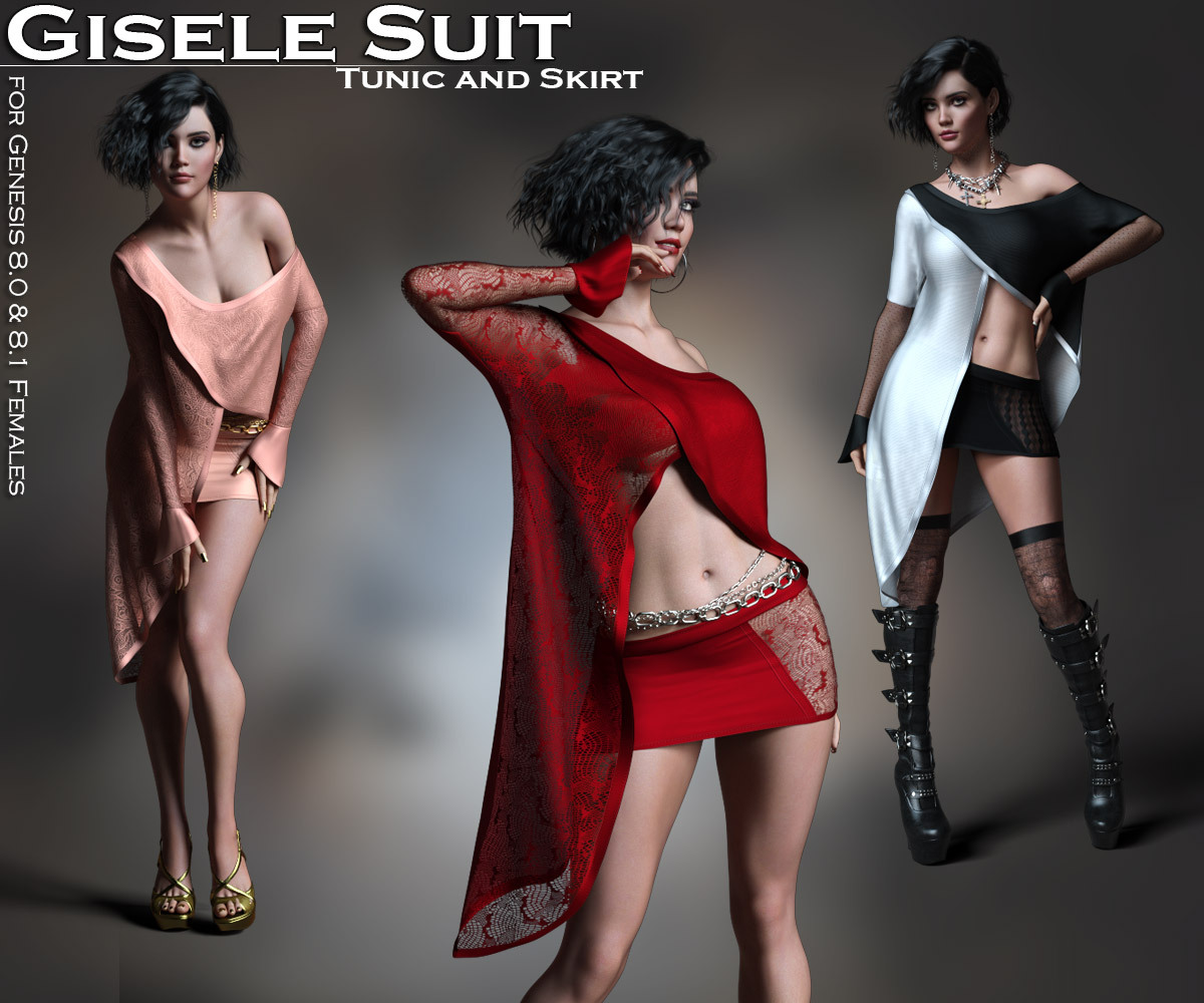 Gisele Suit for Genesis 8/8.1 Females_DAZ3DDL