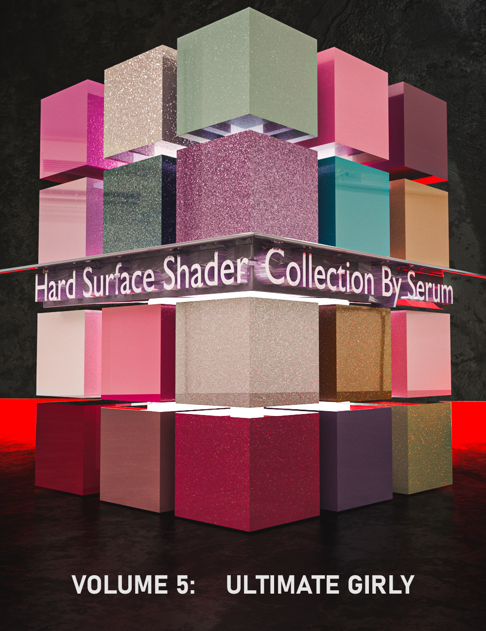 Iray Hard Surface Shaders Volume Five Ultimate Girly_DAZ3D下载站