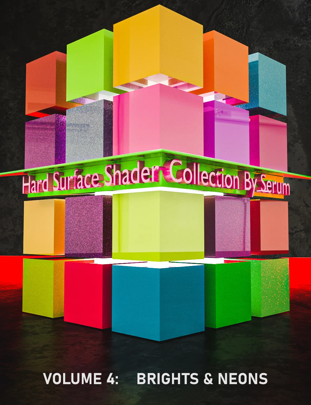Iray Hard Surface Shaders Volume Four Brights And Neons_DAZ3DDL
