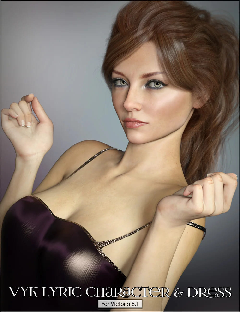 VYK Lyric Character and Outfit for Victoria 8.1_DAZ3D下载站