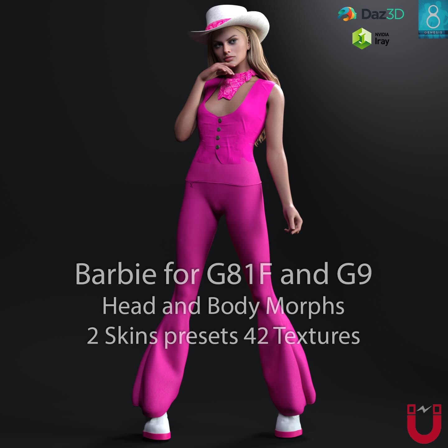 Barbie for G8.1F and G9_DAZ3D下载站