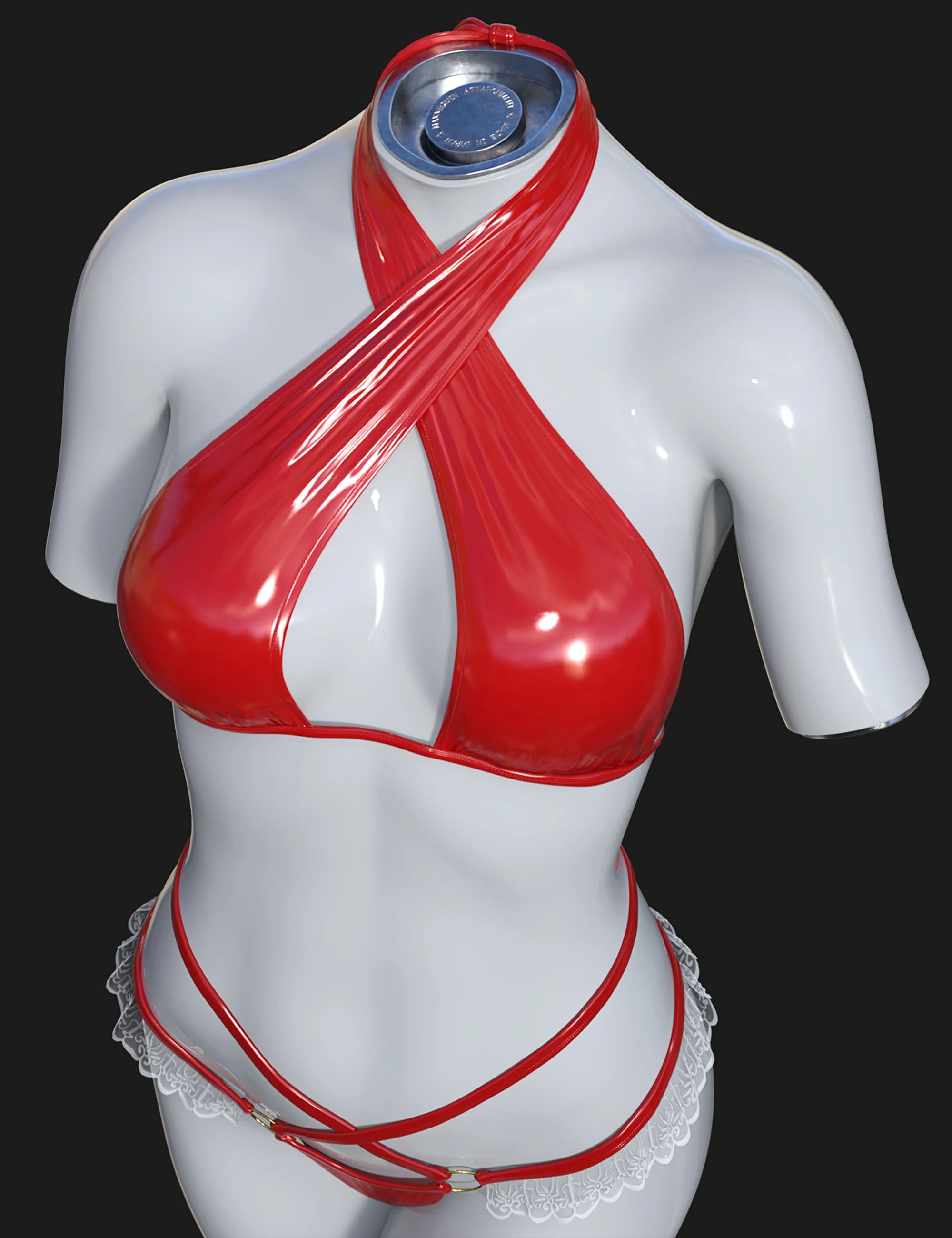 dForce SU Sexy Bikini for Genesis 9, 8.1, and 8 Female_DAZ3D下载站
