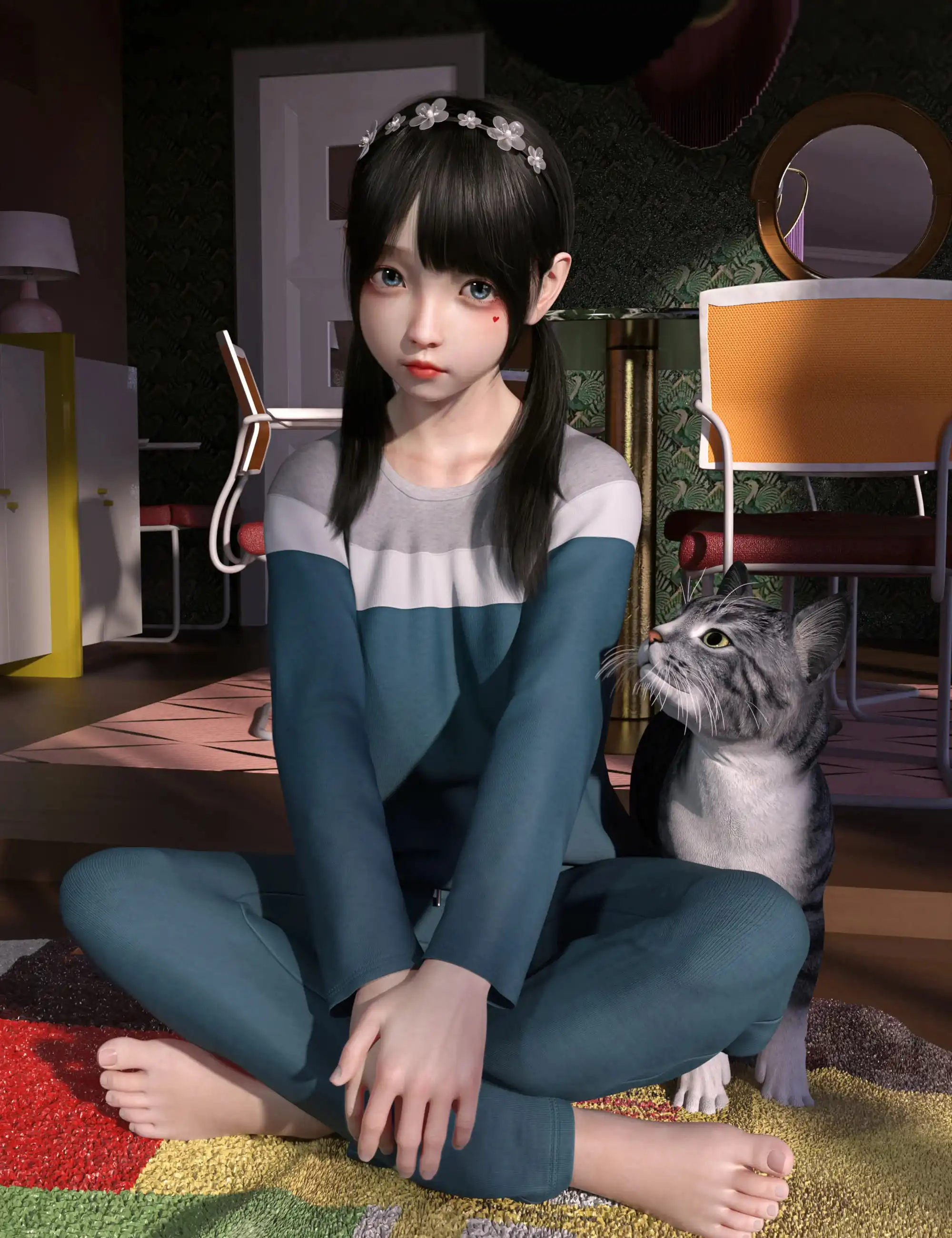 dForce SU Spring Clothes for Genesis 9, 8.1, and 8 Female_DAZ3DDL