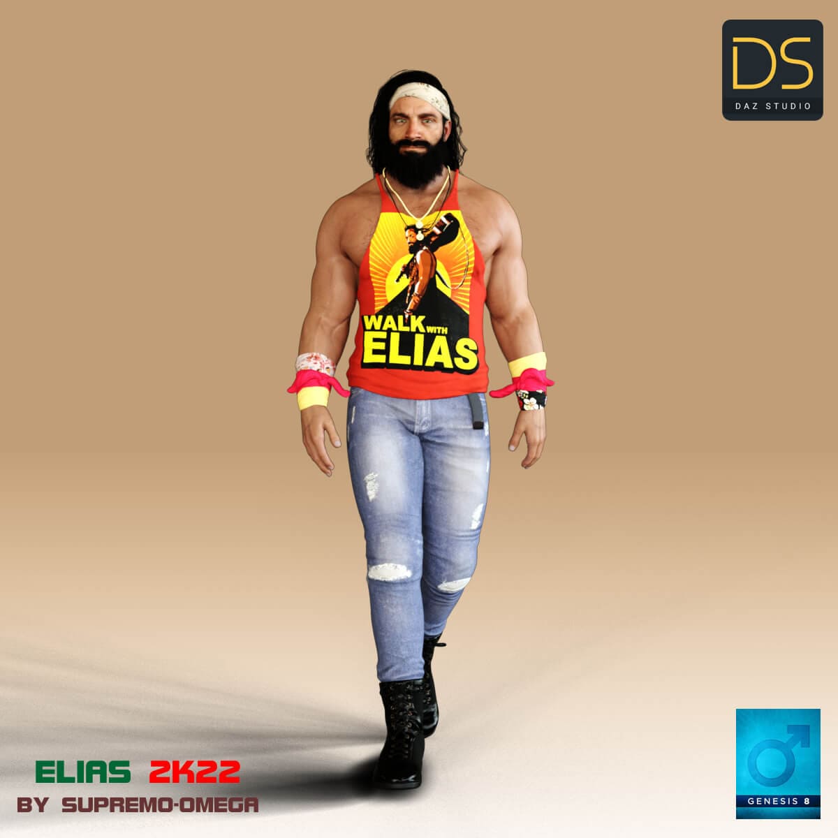 Elias 2K22 for G8 Male_DAZ3D下载站