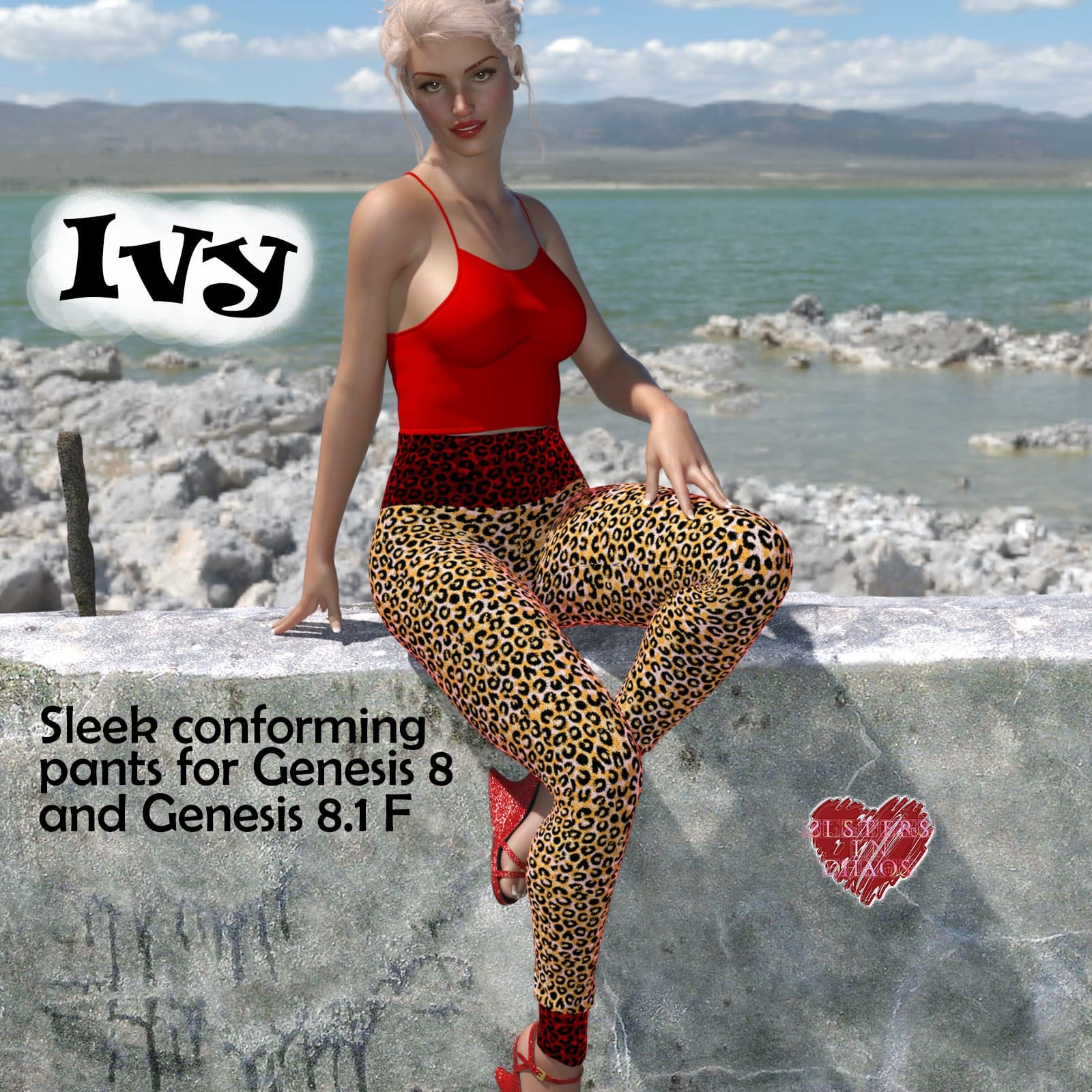 Ivy Pants for G8.x Females_DAZ3DDL