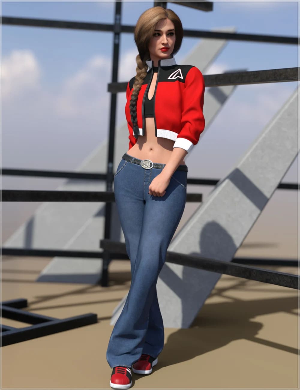 Out and About Outfit for Genesis 9_DAZ3D下载站