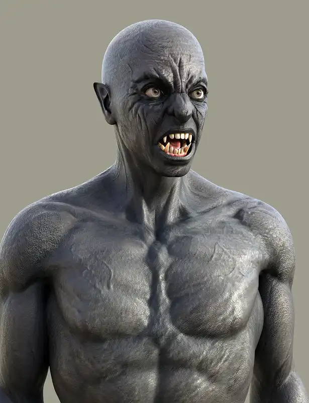 Oz Wolf HD Masculine for Genesis 8, 8.1, and 9_DAZ3D下载站
