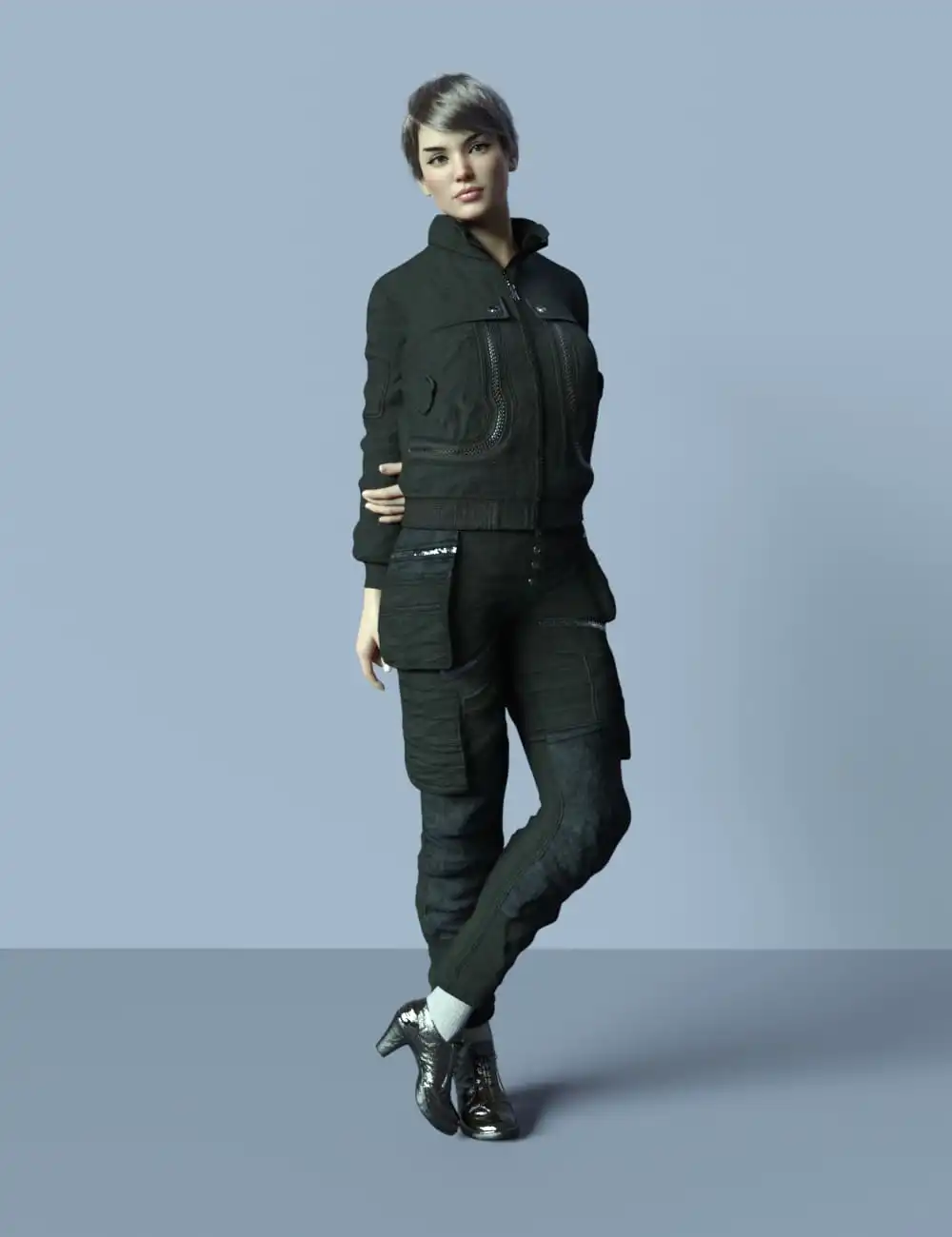 SPR JL Suit for Genesis 8.1 Female_DAZ3D下载站