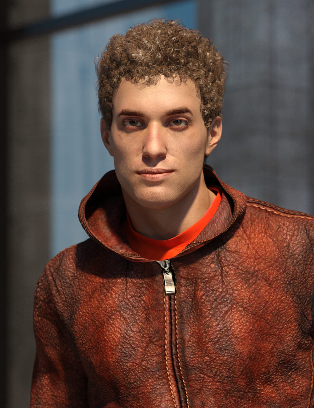 Standalone Egan with Hair and Outfit_DAZ3DDL
