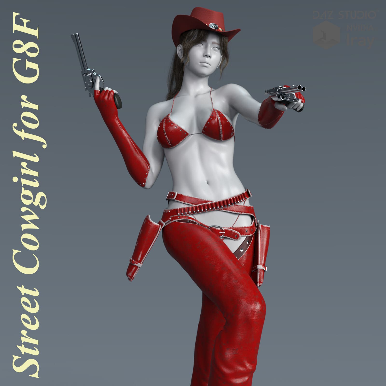 Street Cowgirl for G8F_DAZ3D下载站
