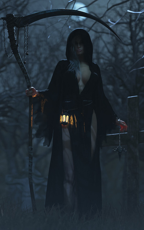 Death Maiden for Genesis 8 Female_DAZ3D下载站
