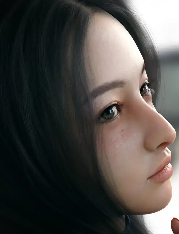 Vo Vivian HD for Genesis 9_DAZ3DDL