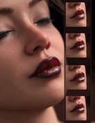 Nude Metallics Lipstick Builder Merchant Resource for Genesis 9_DAZ3DDL