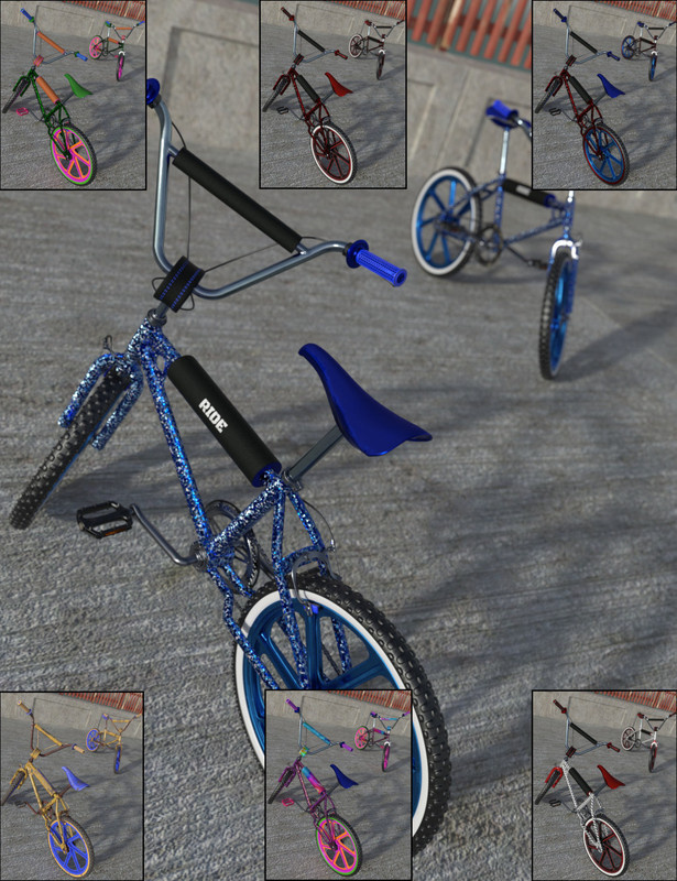 All Terrain Bike Skins_DAZ3D下载站