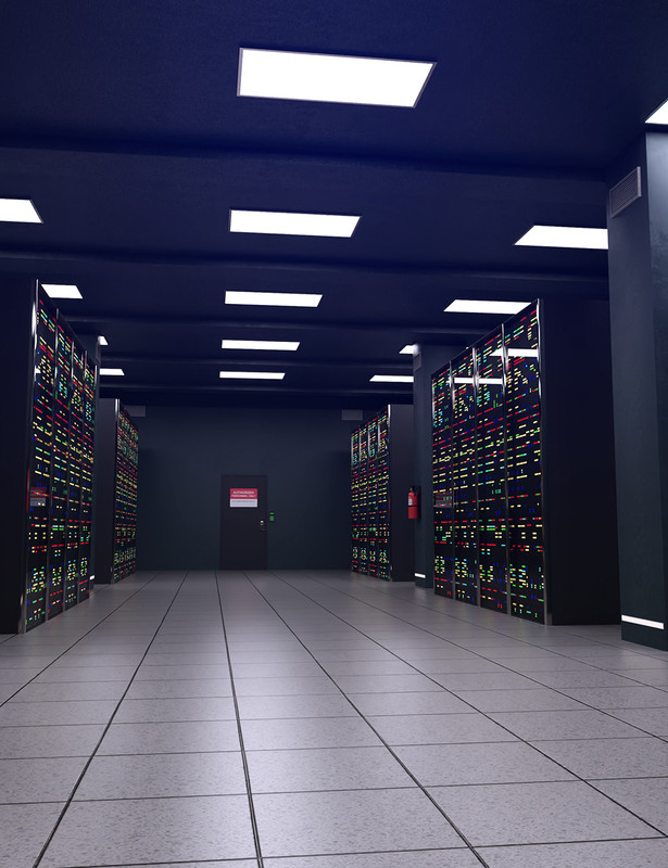 FH Server Room_DAZ3D下载站