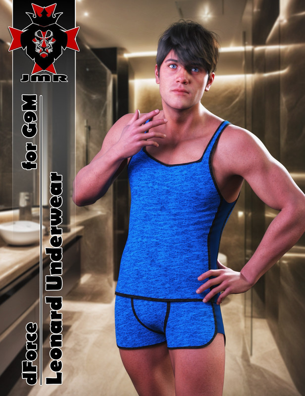 JMR dForce Leonard Underwear G9M_DAZ3D下载站