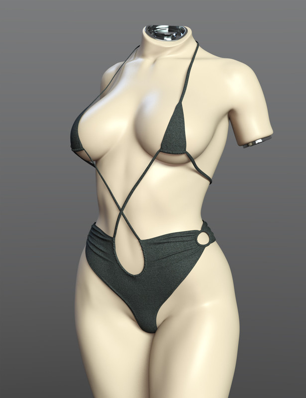 SPR Summer Mood Bikini for Genesis 9_DAZ3DDL