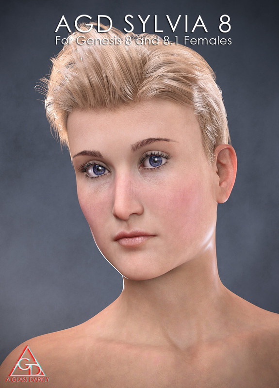 AGD Sylvia 8 for G8/8.1 Females_DAZ3D下载站