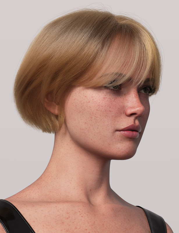 dForce Strand-Based Autumn Style Bob Hair for Genesis 9 and 8 Female_DAZ3DDL