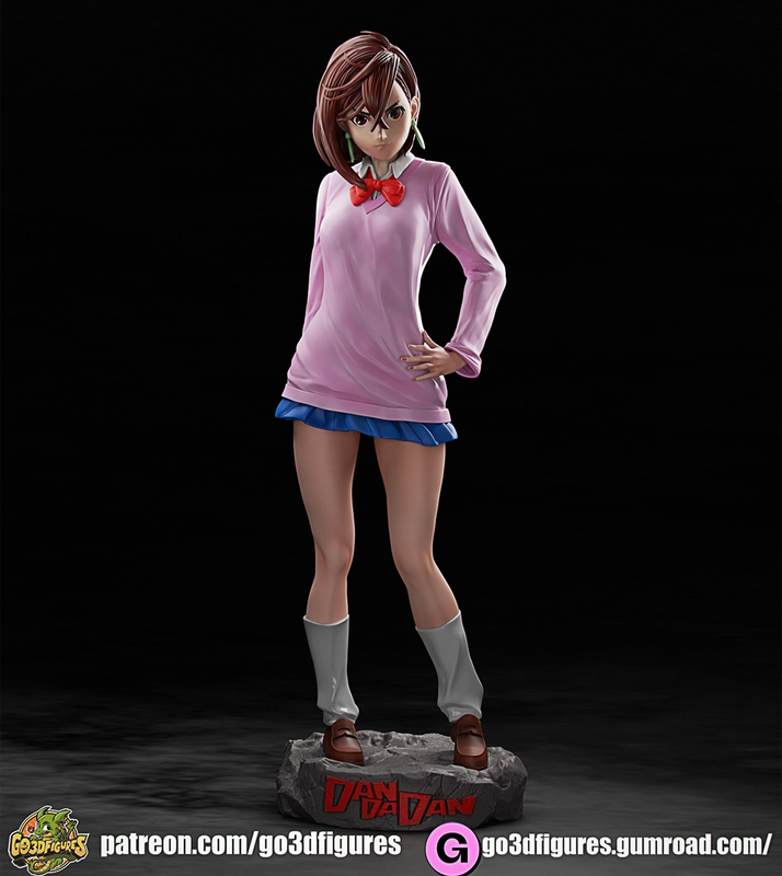 Go3DFigures – Dandadan Momo Ayase Printable_DAZ3DDL