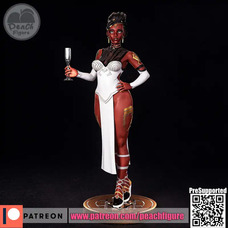 Peach Figure – Mel – Arcane Printable_DAZ3DDL