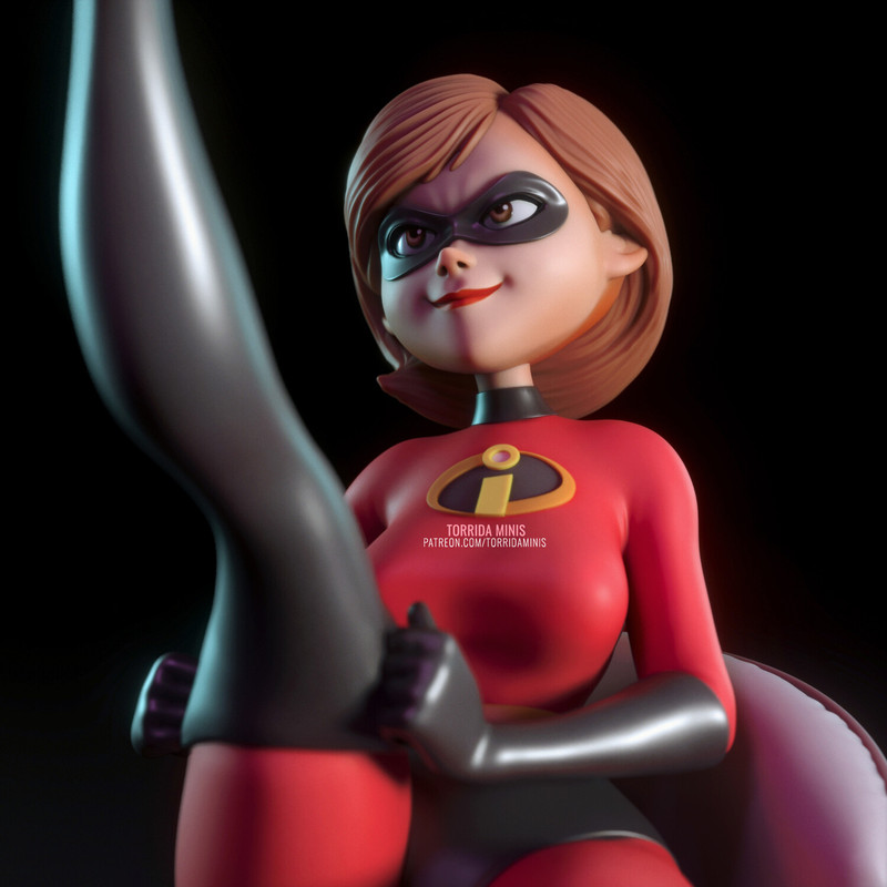 Torrida Minis – Elasticgirl (3d-print)_DAZ3DDL