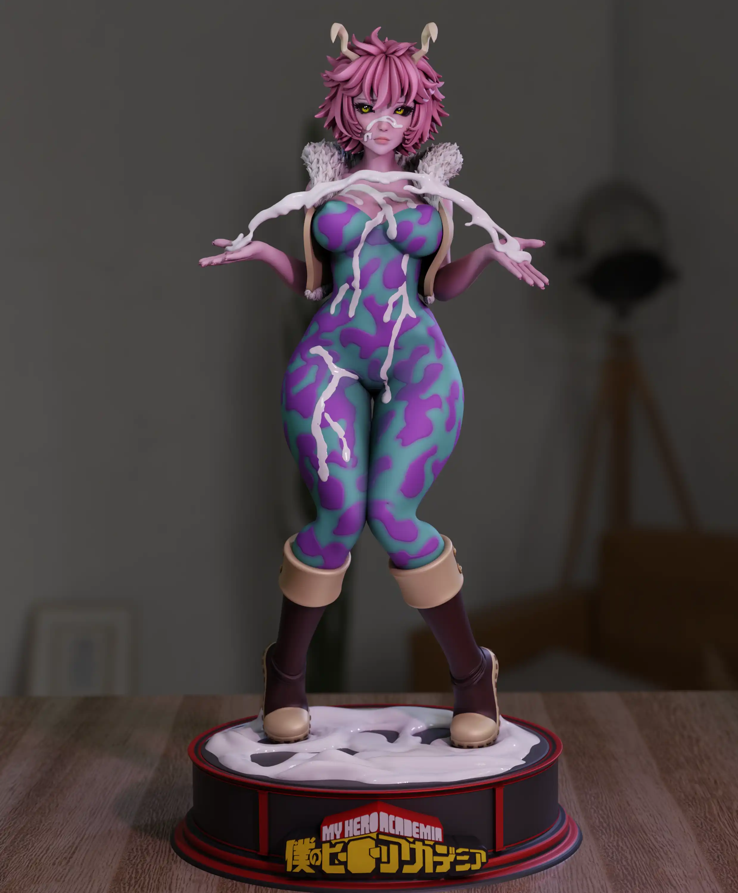 3DMomoji – Mina Ashido (3d-print)_DAZ3DDL