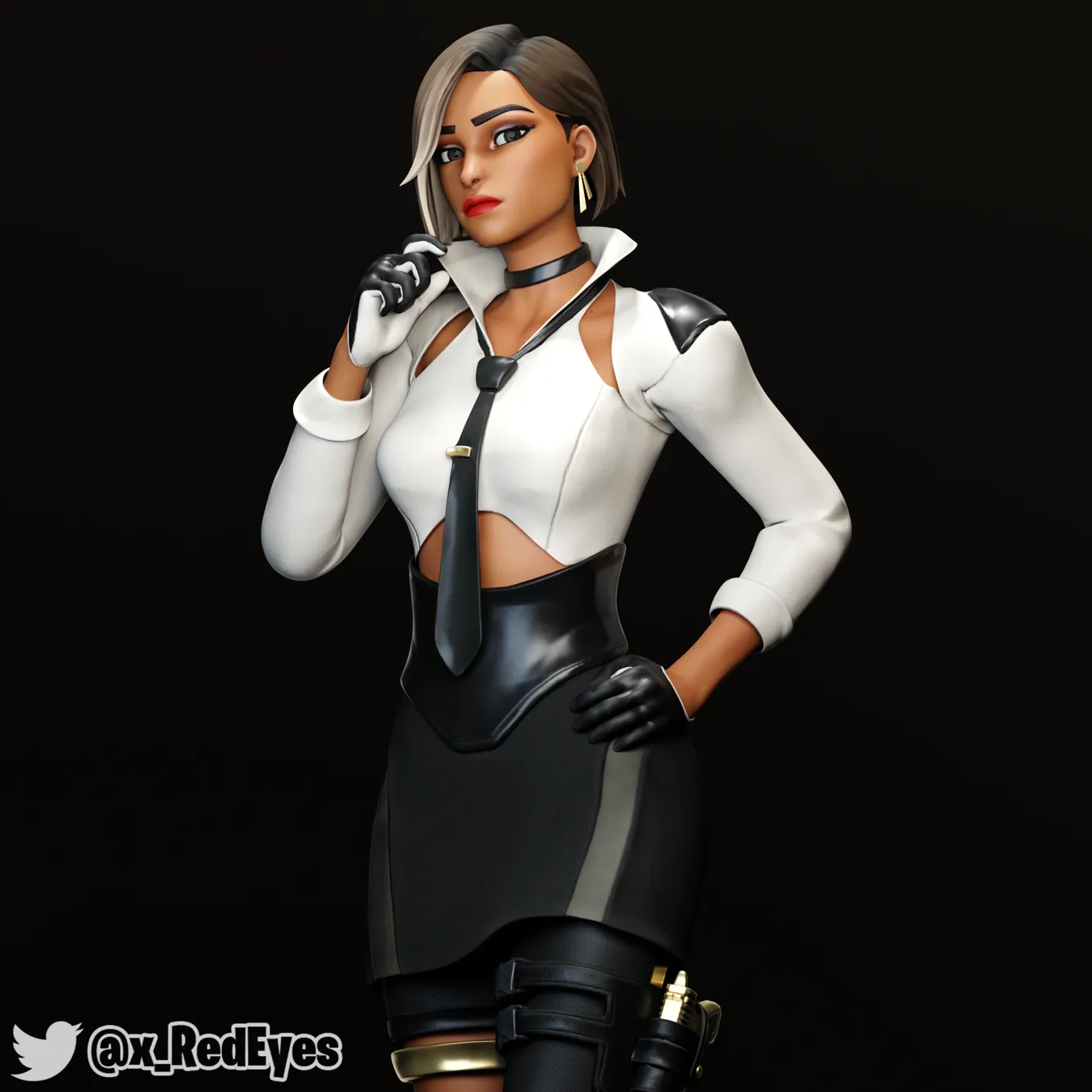 Antonia | Fortnite (Blender)_DAZ3D下载站