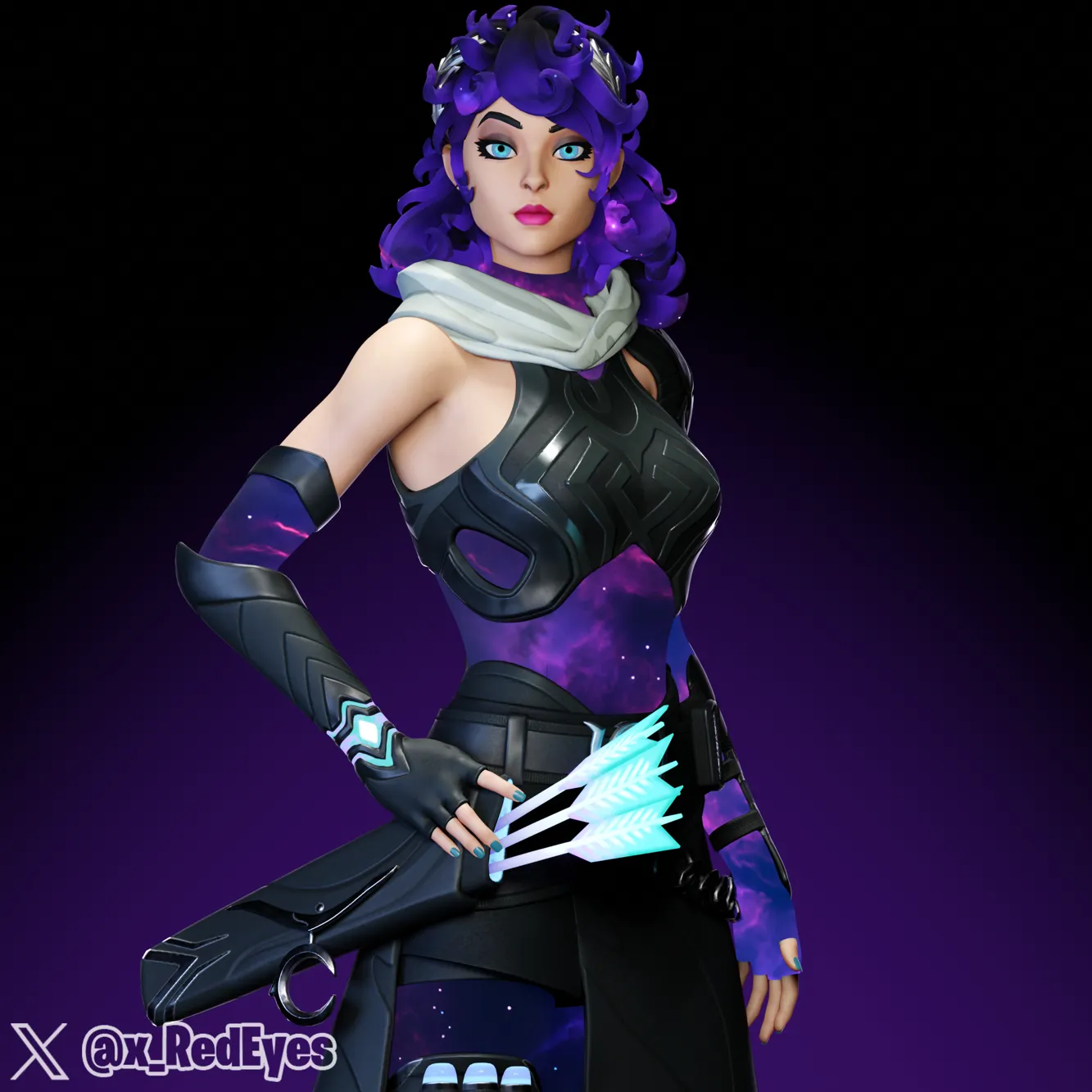 Artemis | Fortnite Style (Blender)_DAZ3DDL