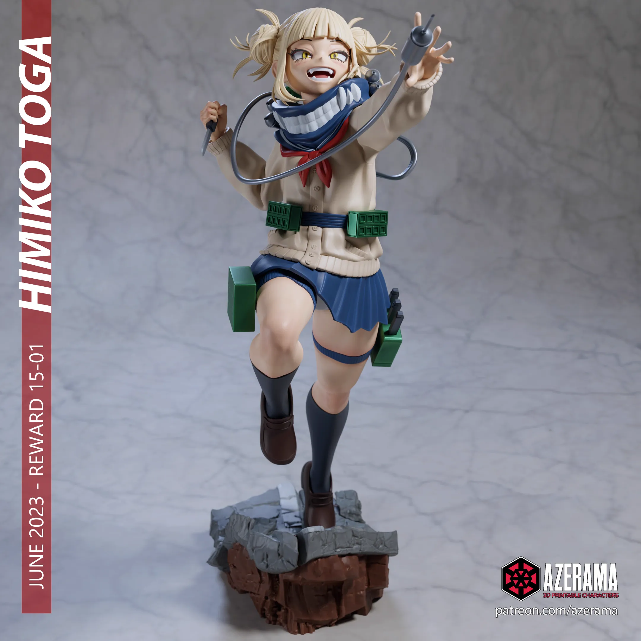 Azerama – Himiko Toga (3d-print)_DAZ3DDL