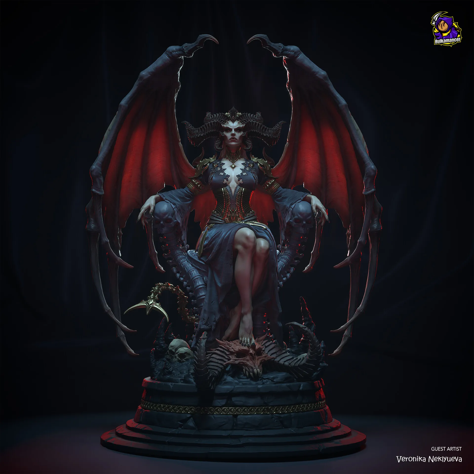 Bulkamancer Sculpts – Lilith (3d-print)_DAZ3D下载站