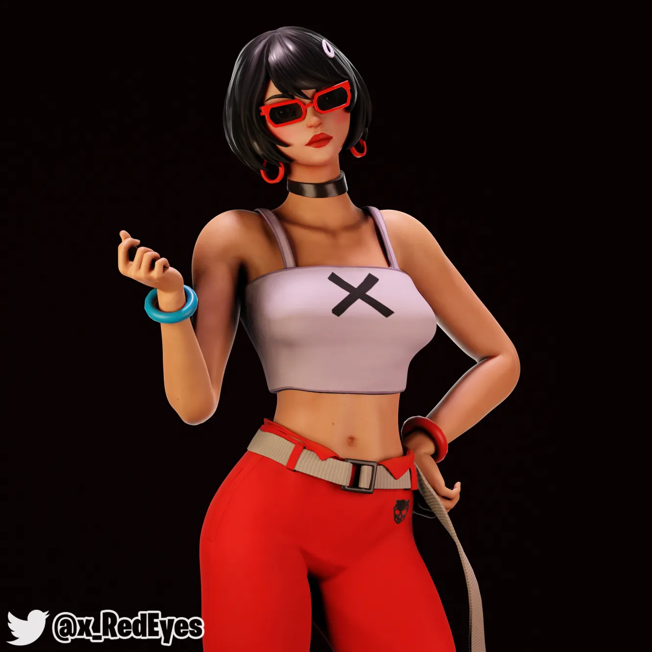 Evie | Fortnite (Blender)_DAZ3DDL