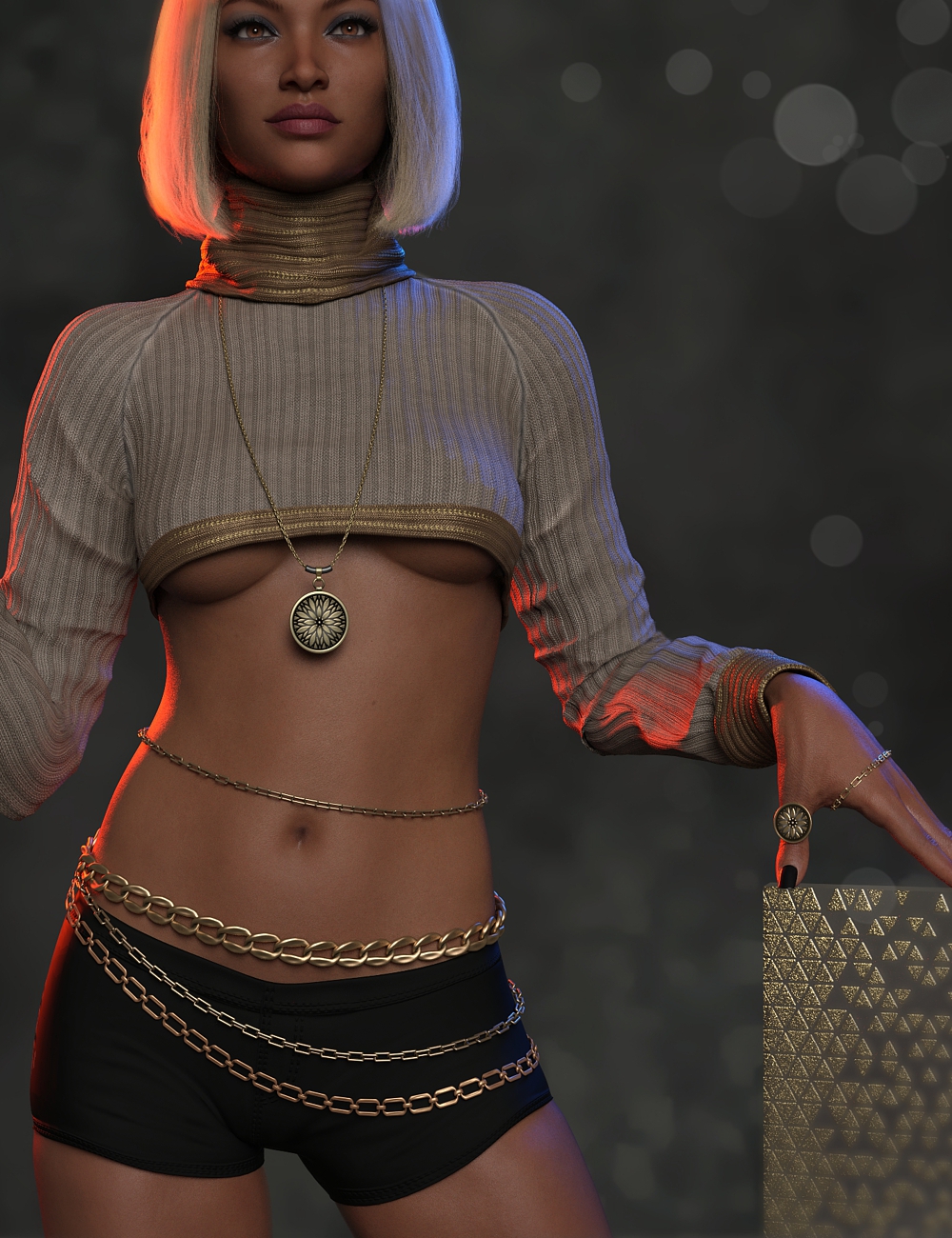 FK dForce Luxe Chain Belts Volume 1_DAZ3DDL