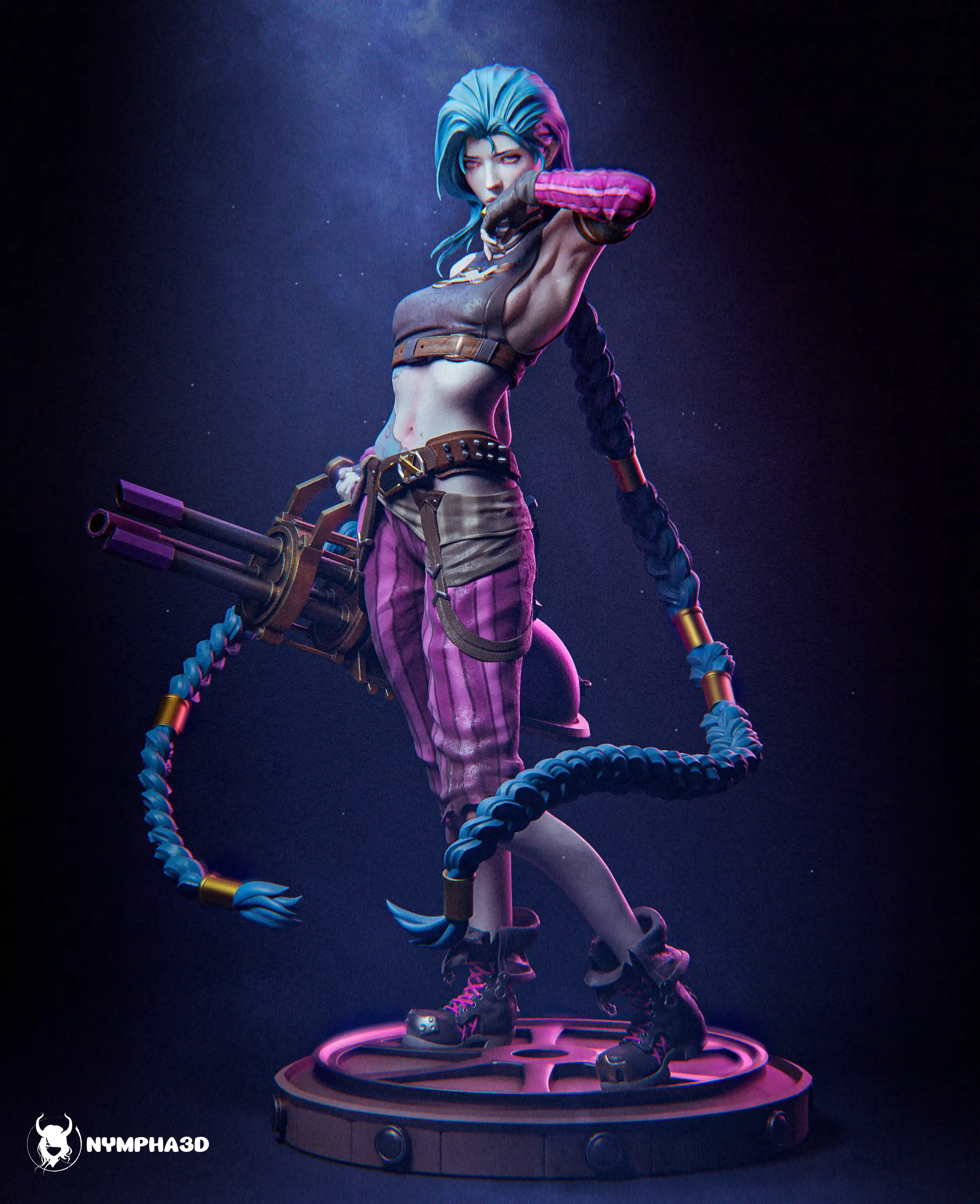 Nympha3D – Jinx (3d-print)_DAZ3DDL