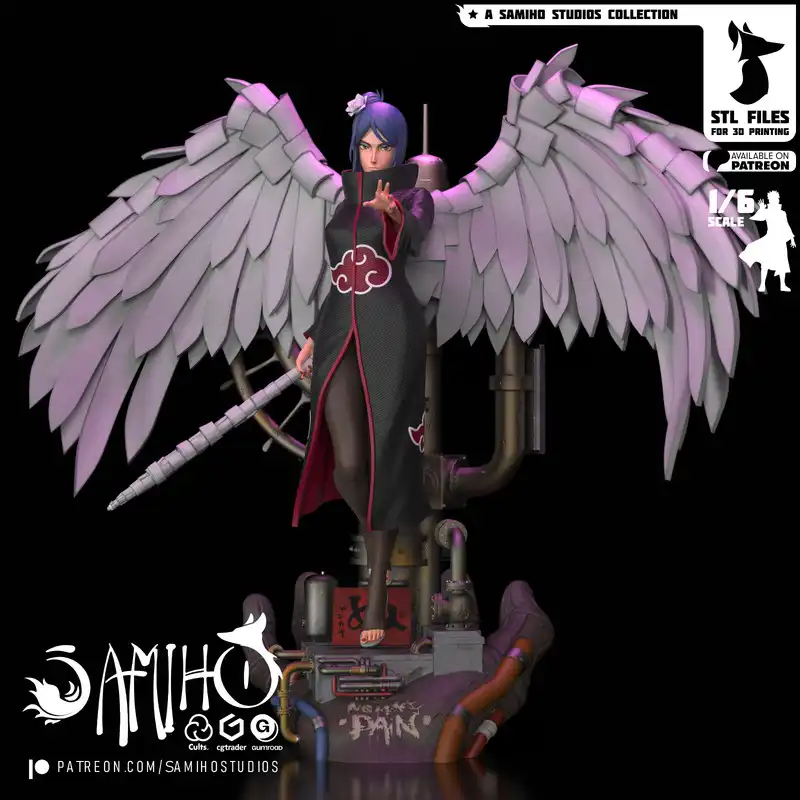 Samiho Studios – Konan (3d-print)_DAZ3D下载站