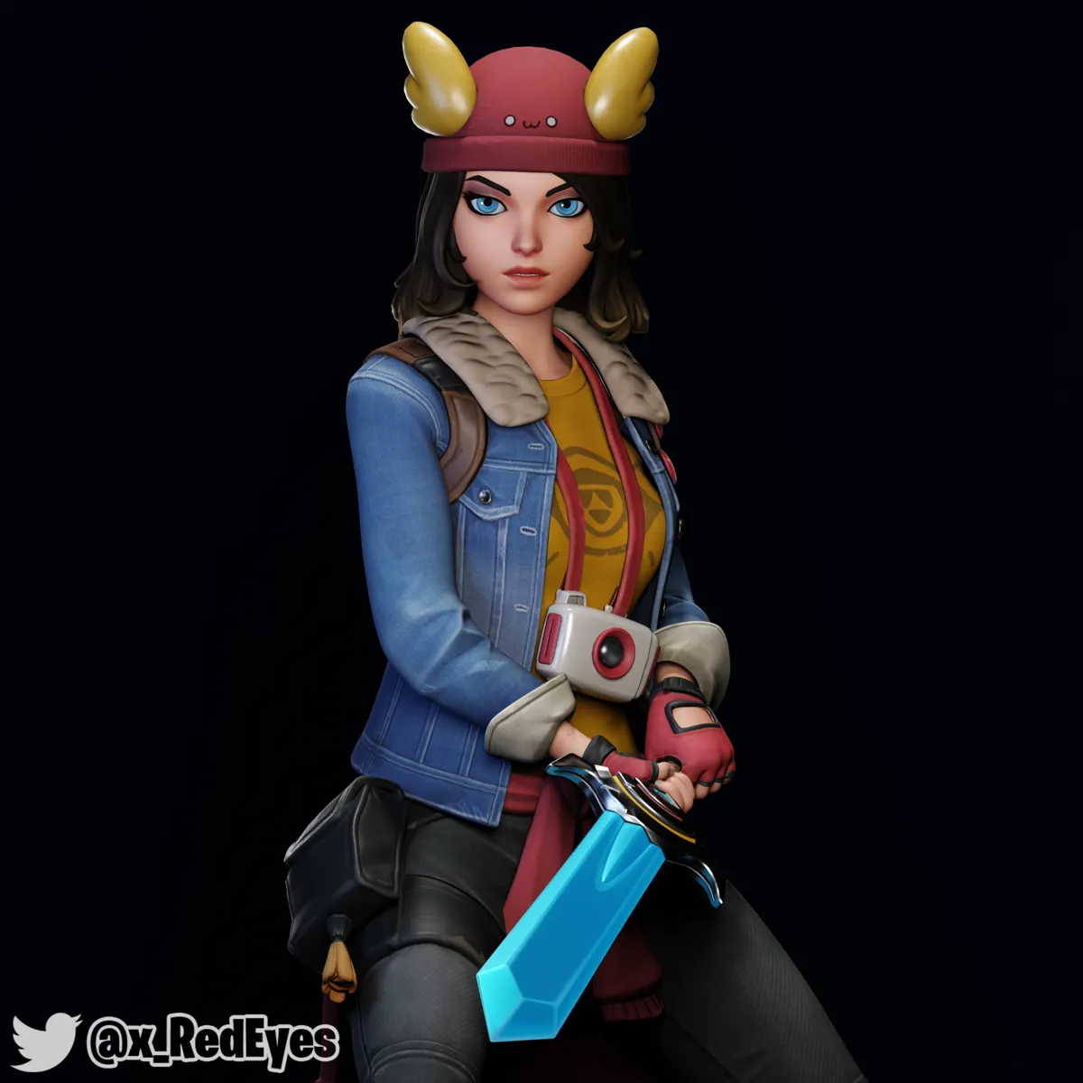 Skye | Fortnite (Blender)_DAZ3D下载站