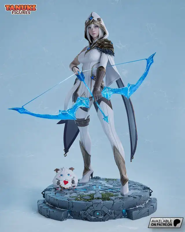 Tanuki Figures – Ashe (3d-print)_DAZ3D下载站
